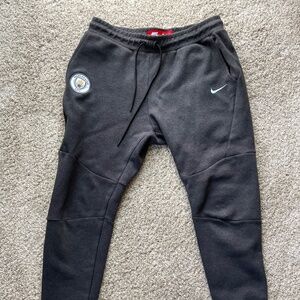 Nike gray Manchester City sweatpants